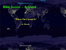 Tablet Screenshot of biblicalsecrets.net